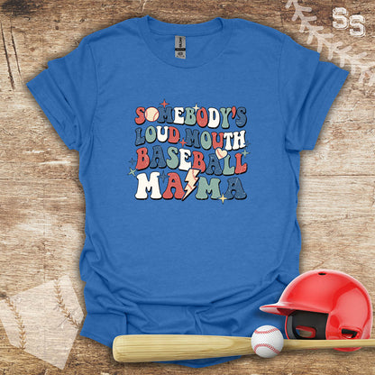 Retro Baseball Mama