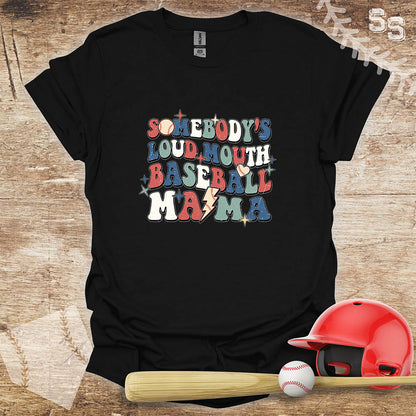 Retro Baseball Mama