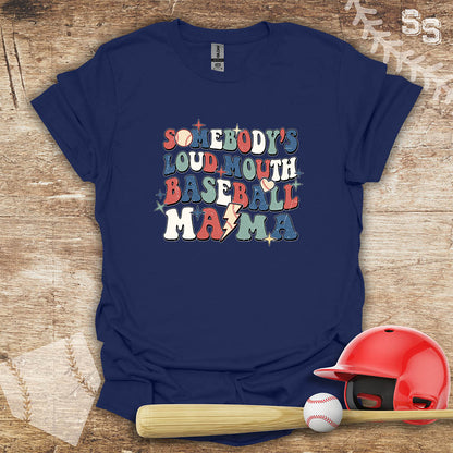 Retro Baseball Mama
