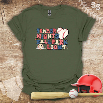 Retro Ballpark Lights
