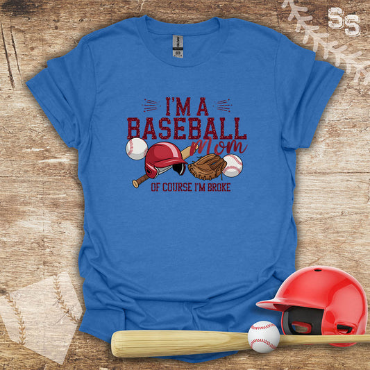 Broke Baseball Mom