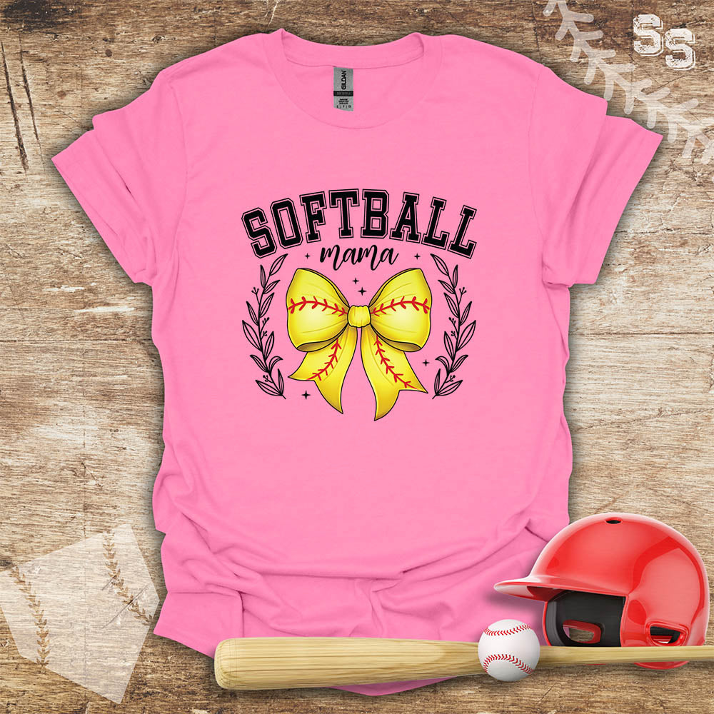 Softball Mama Bow