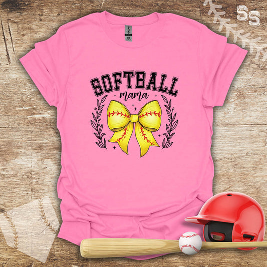 Softball Mama Bow