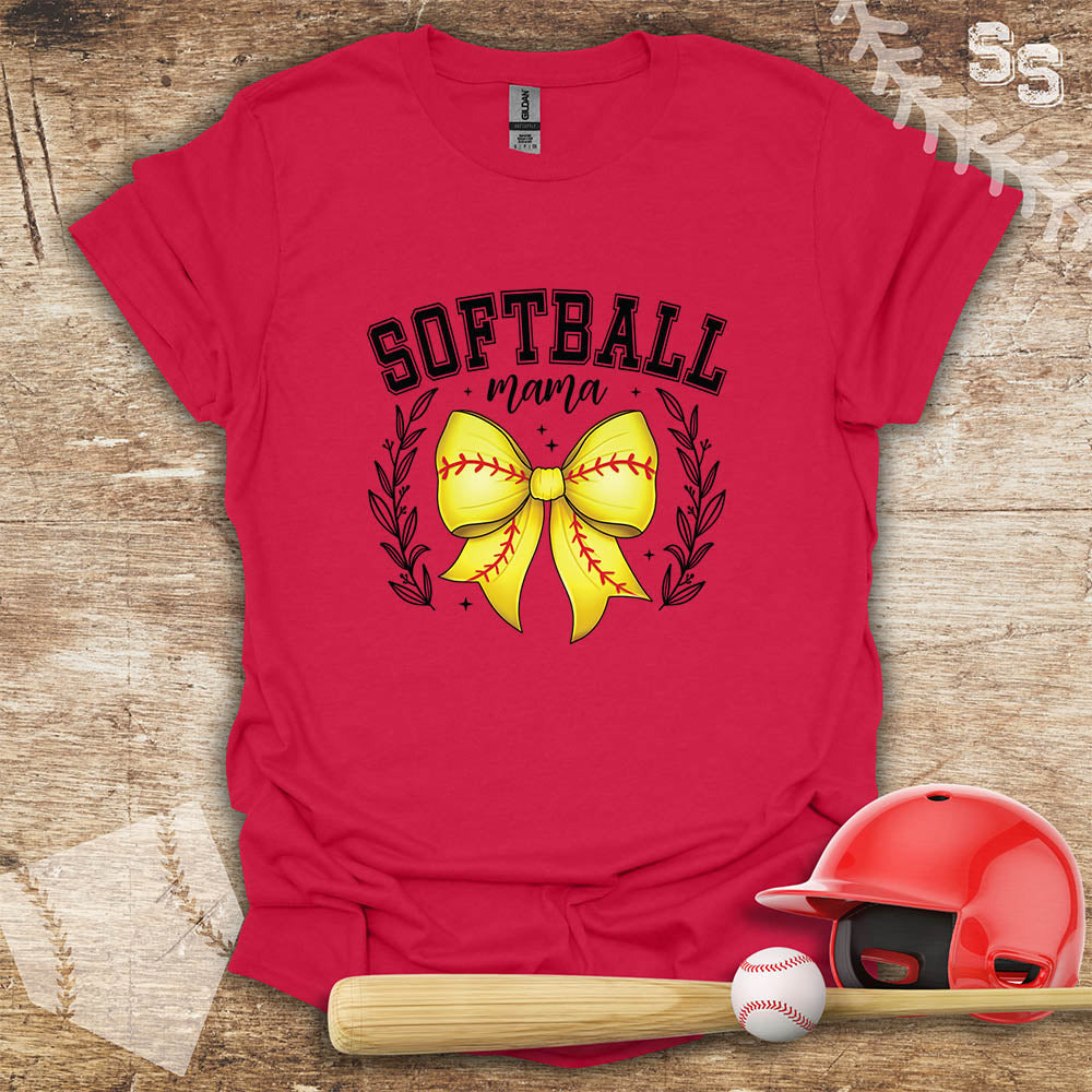 Softball Mama Bow