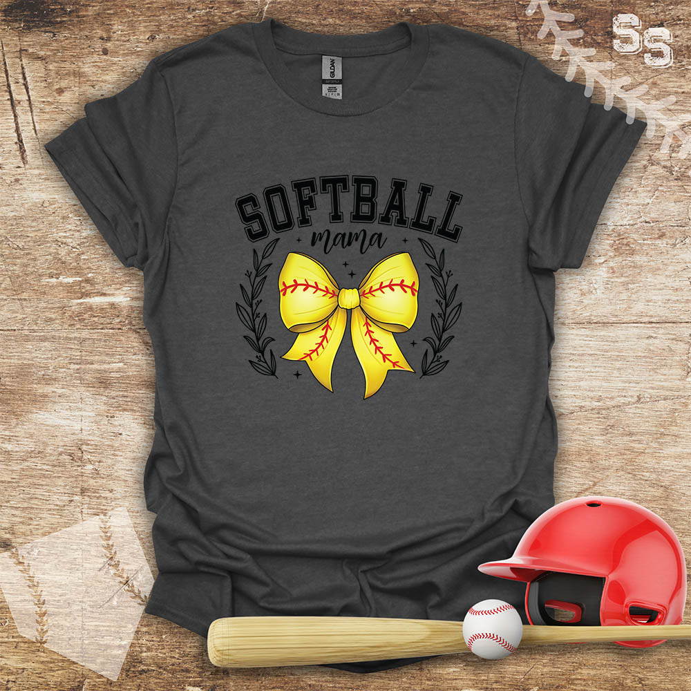 Softball Mama Bow