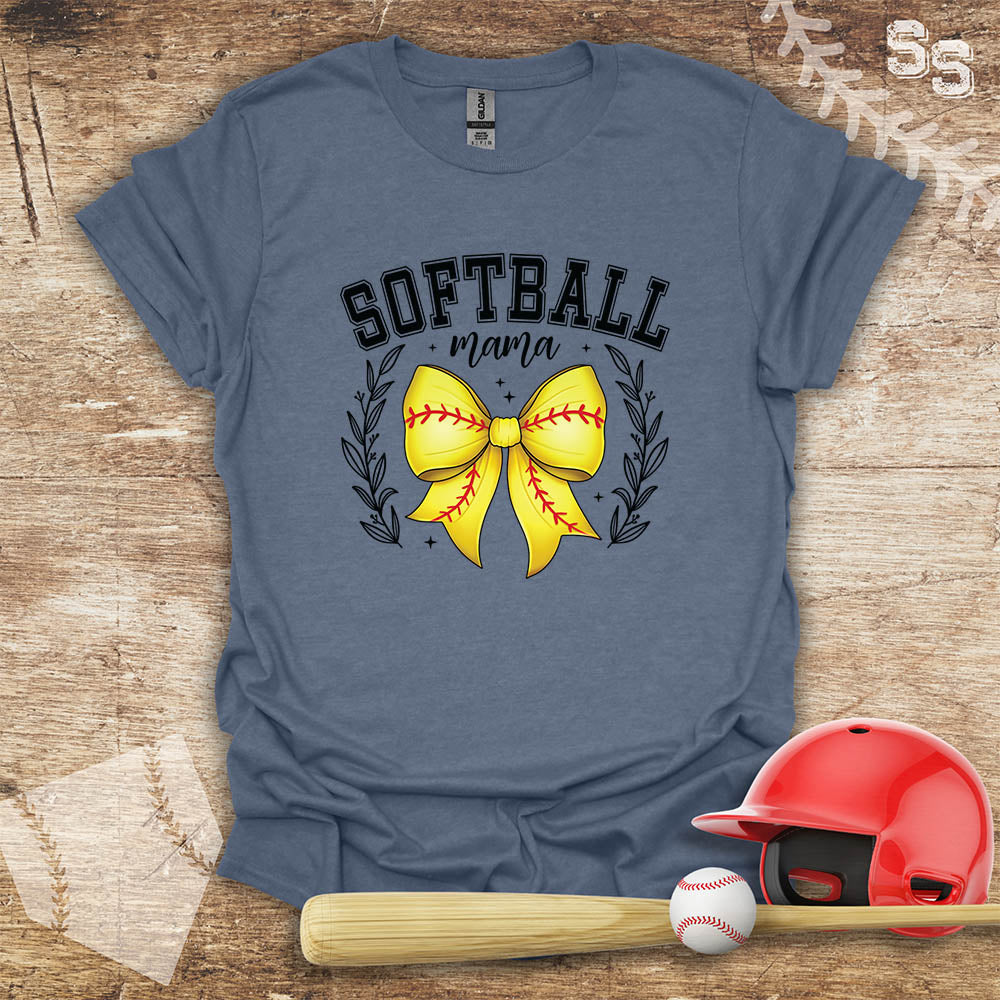 Softball Mama Bow