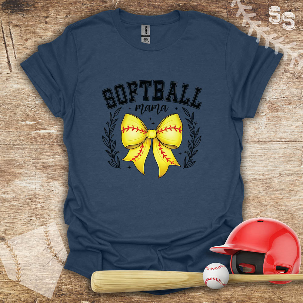 Softball Mama Bow