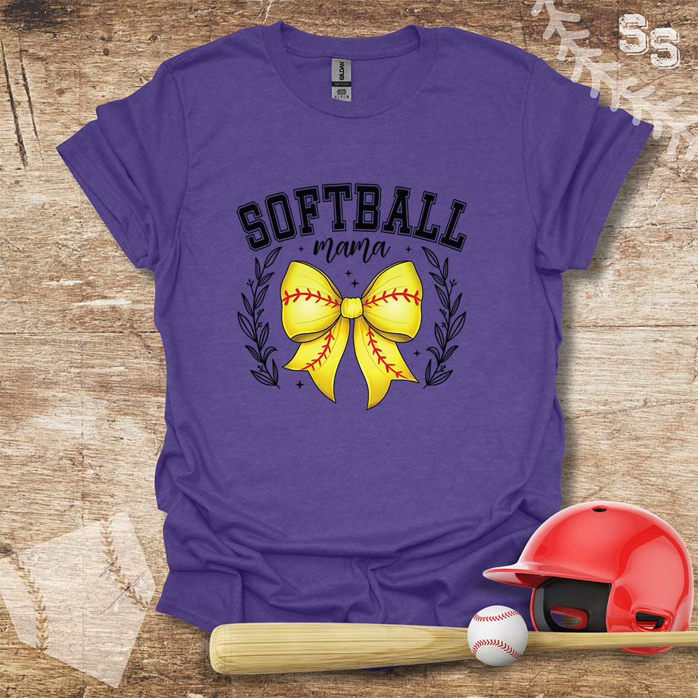 Softball Mama Bow