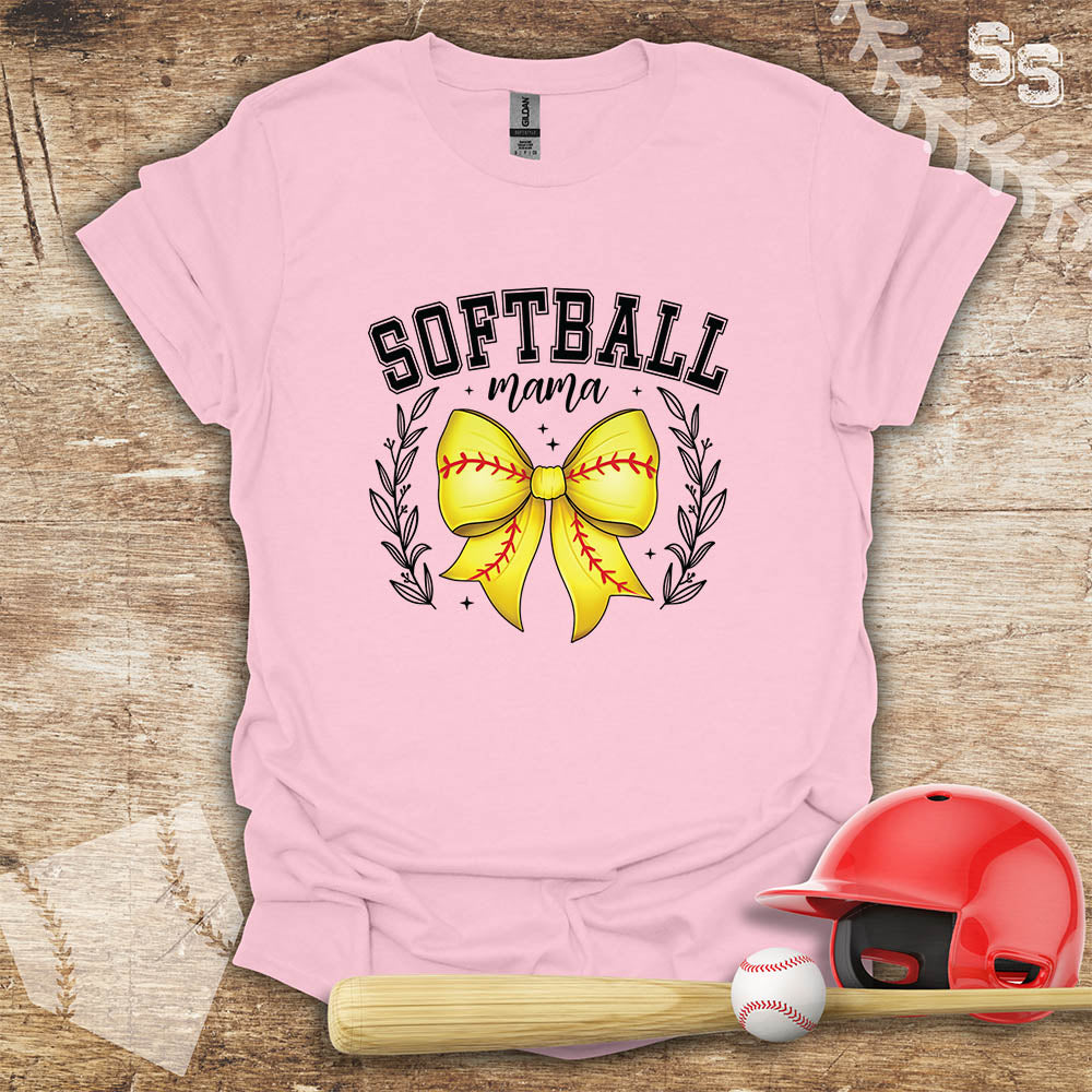 Softball Mama Bow