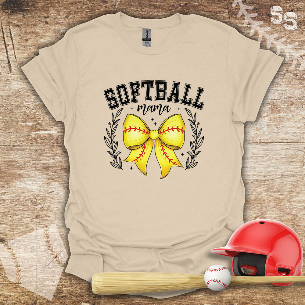 Softball Mama Bow
