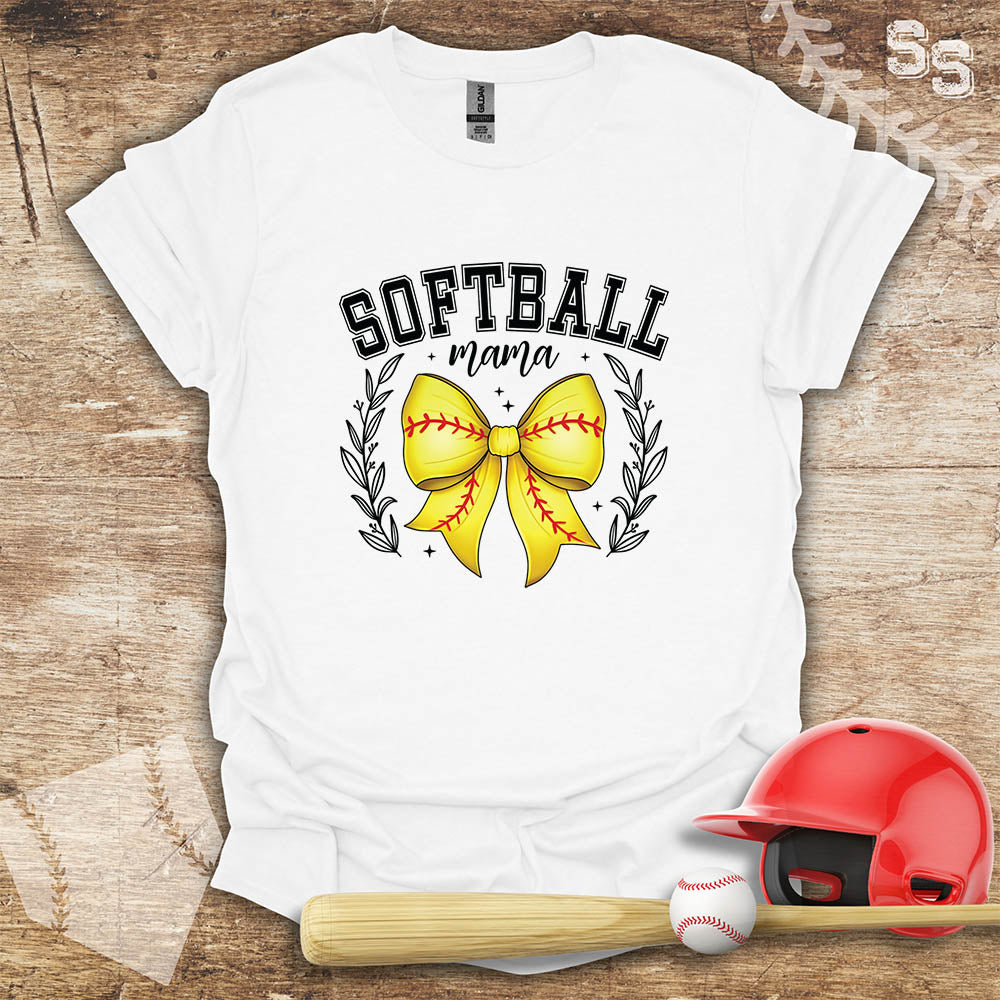Softball Mama Bow
