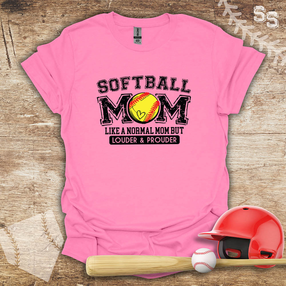 Softball Mom Loud Proud