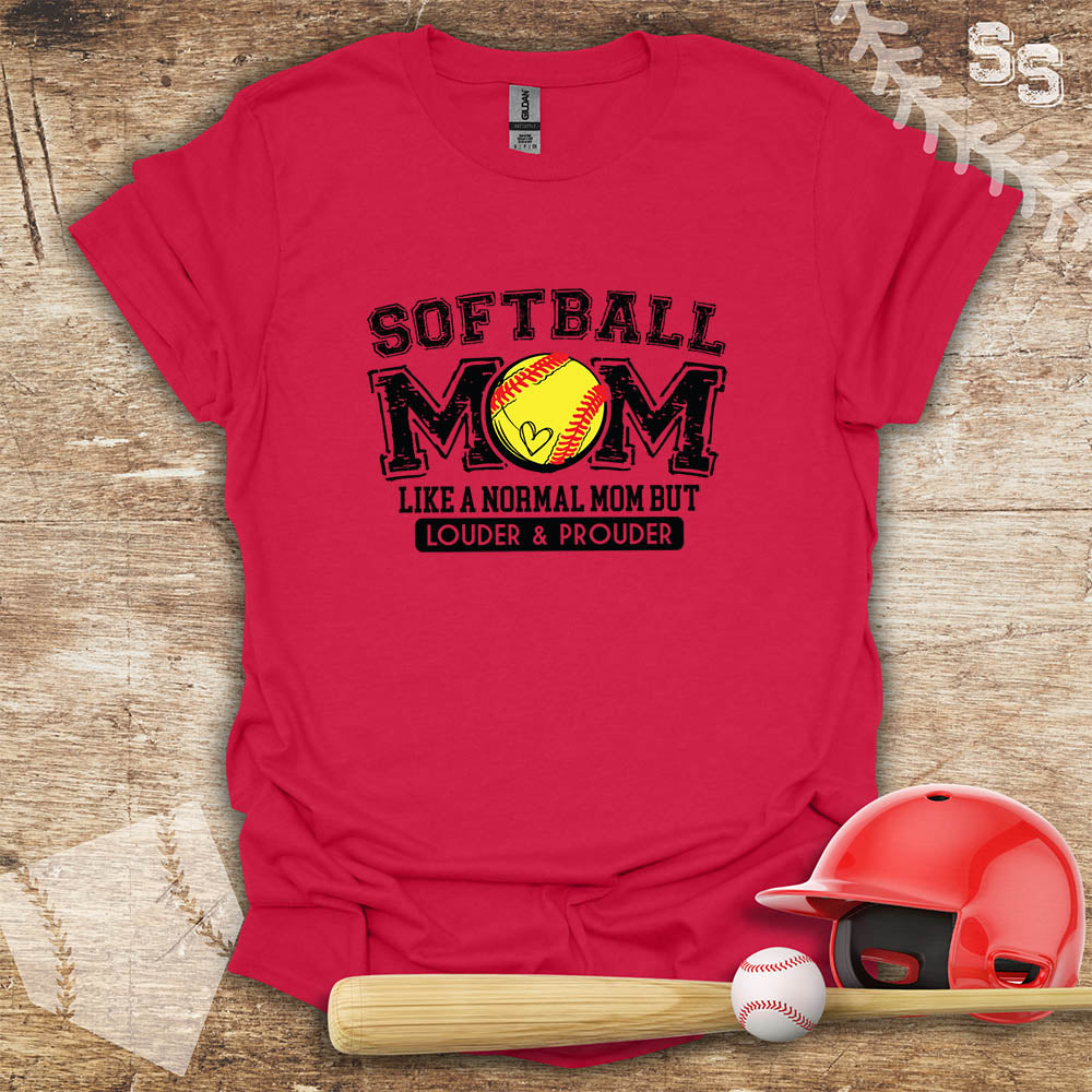 Softball Mom Loud Proud