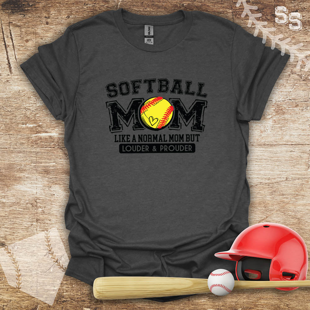 Softball Mom Loud Proud