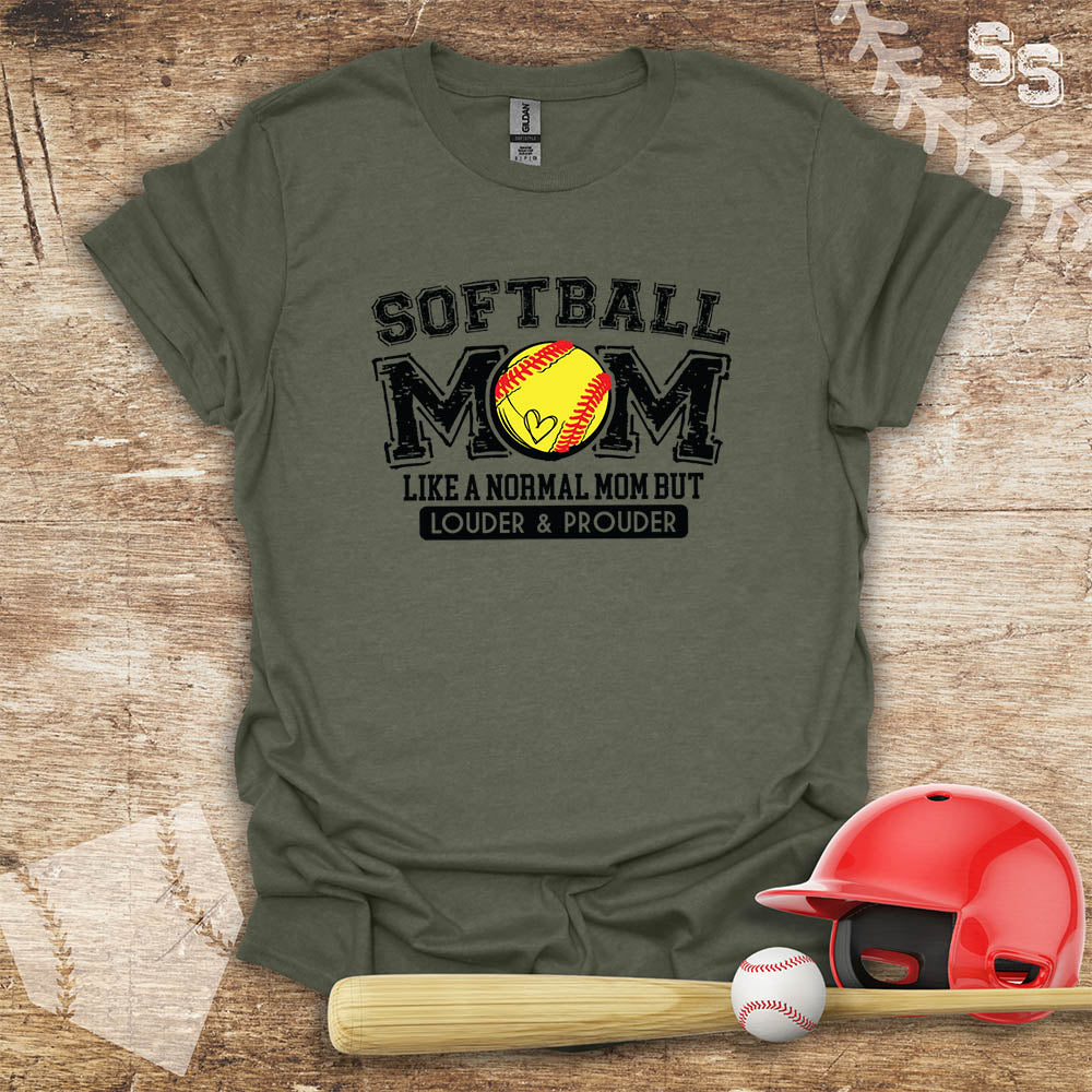Softball Mom Loud Proud