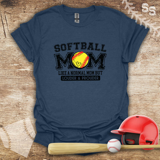 Softball Mom Loud Proud