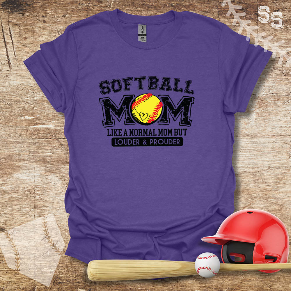 Softball Mom Loud Proud