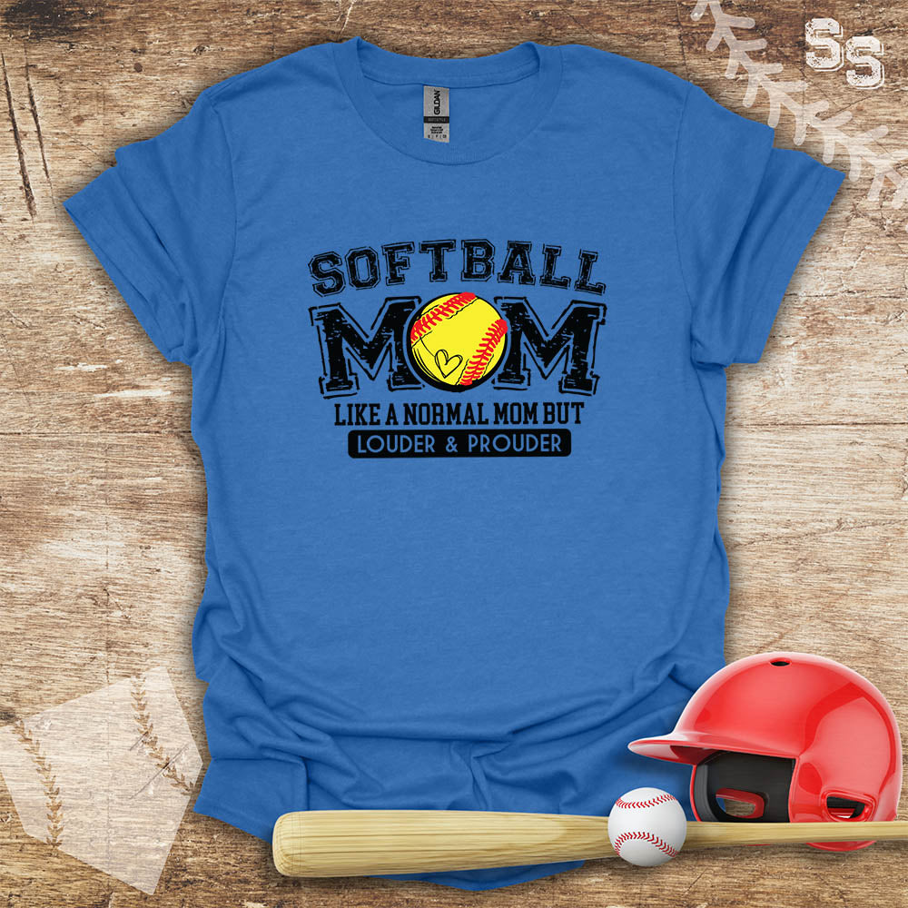 Softball Mom Loud Proud