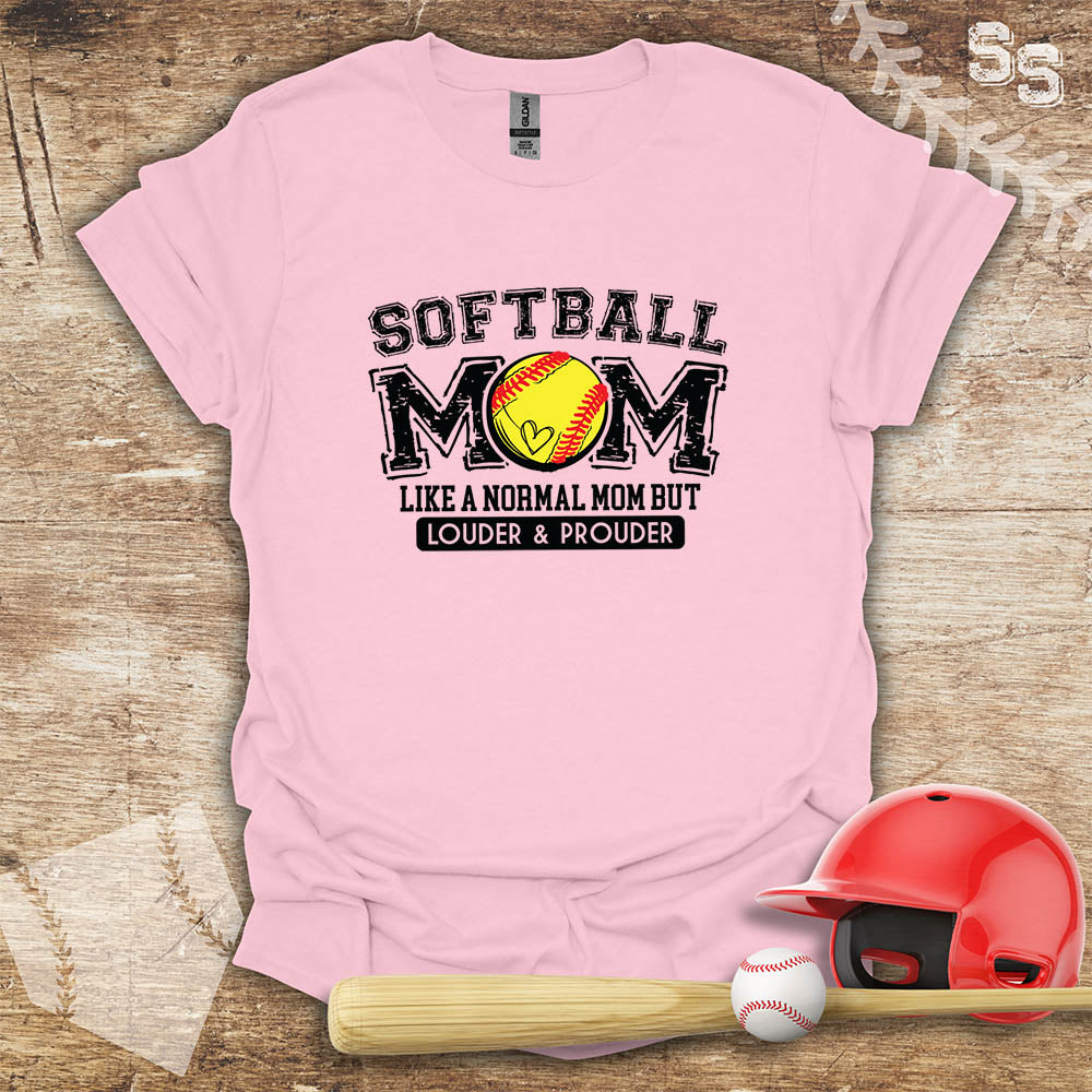 Softball Mom Loud Proud