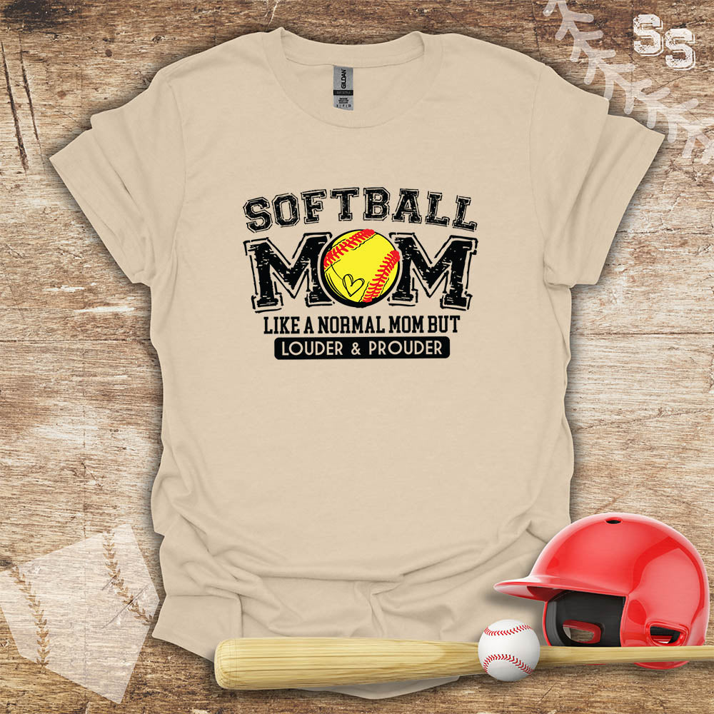 Softball Mom Loud Proud