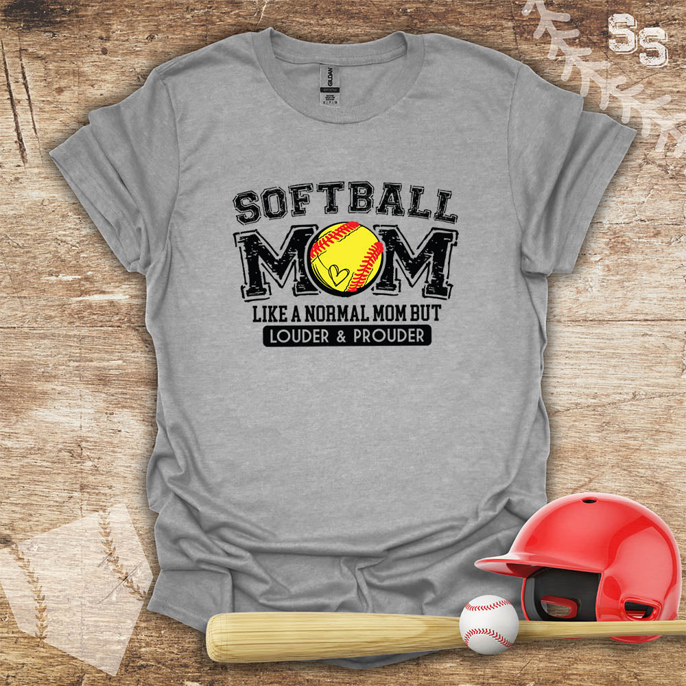 Softball Mom Loud Proud