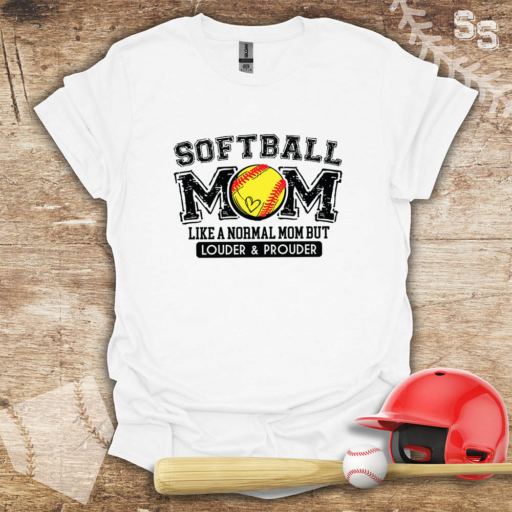 Softball Mom Loud Proud