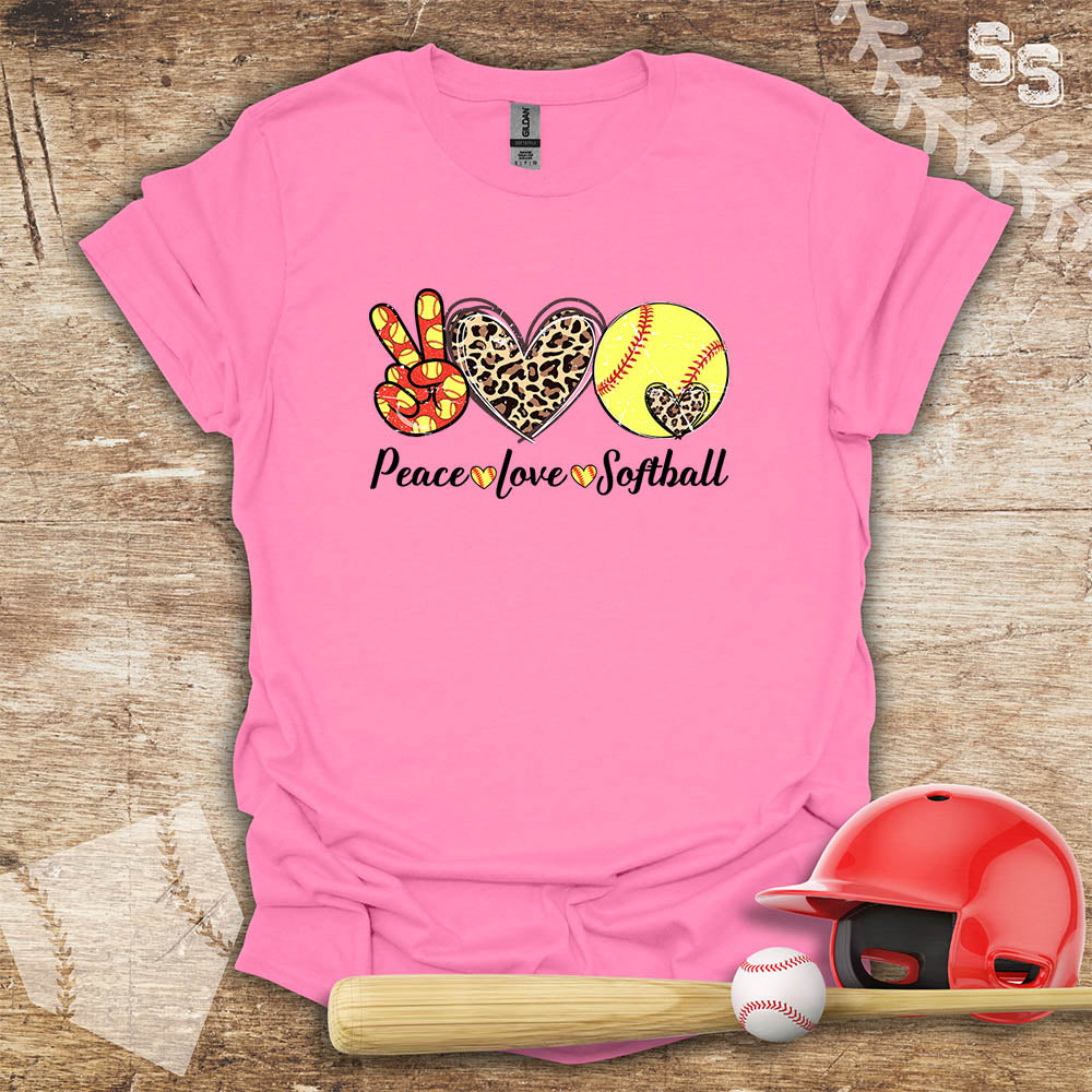 Softball Peace Love