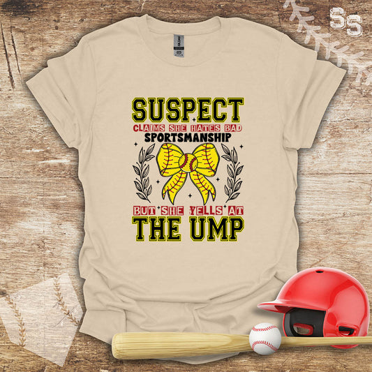 Softball Suspect