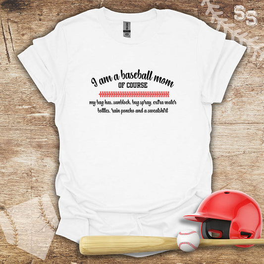 Baseball Mom Of Course