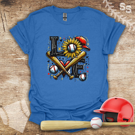 Sunflower Love Baseball