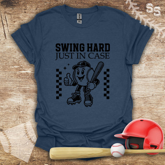 Baseball Swing Hard