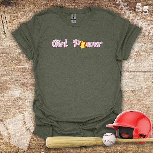 Softball Pink Girl Power