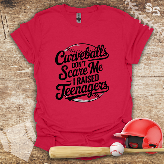 Curve Ball's Don't Scare Me I Raised Teenagers Large Ball