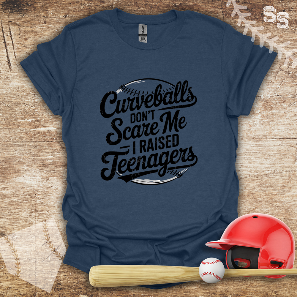 Curve Ball's Don't Scare Me I Raised Teenagers Large Ball