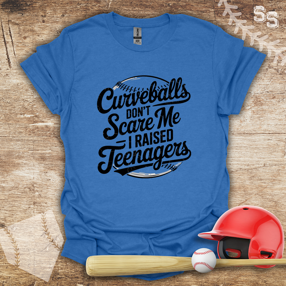 Curve Ball's Don't Scare Me I Raised Teenagers Large Ball