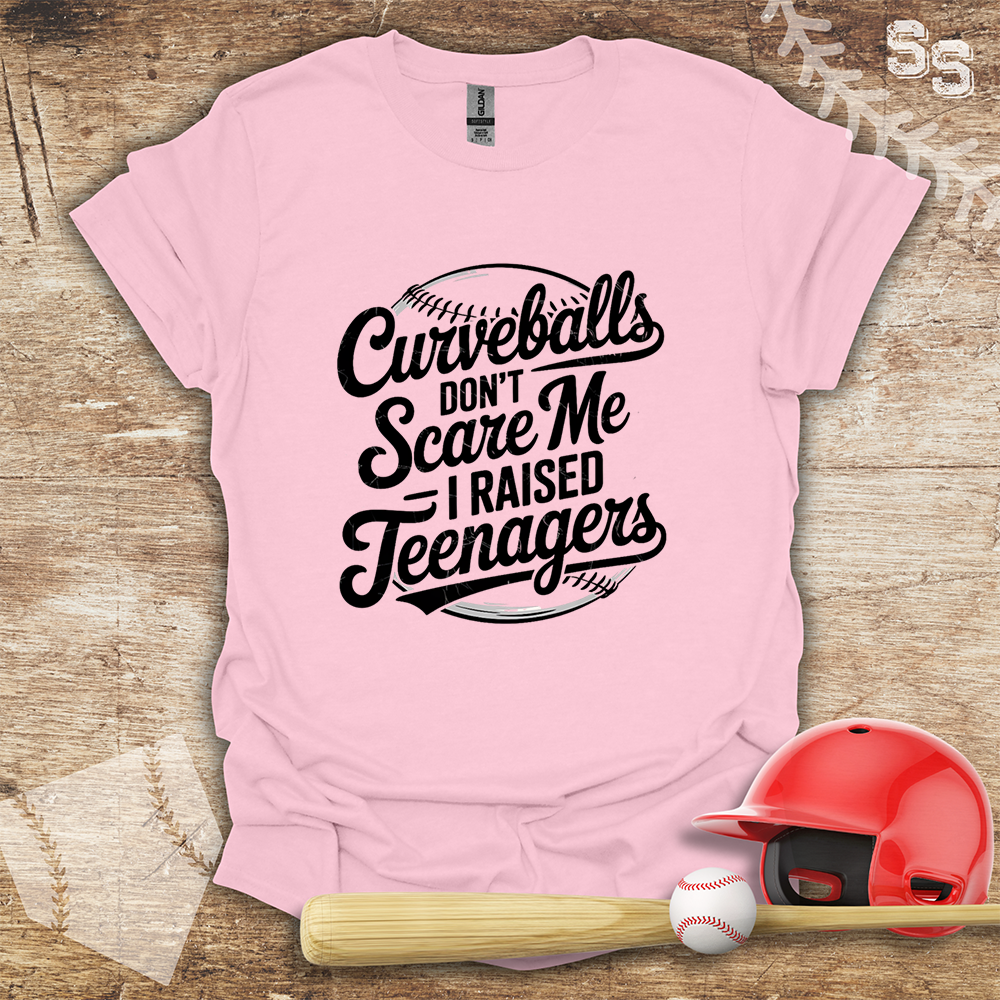 Curve Ball's Don't Scare Me I Raised Teenagers Large Ball