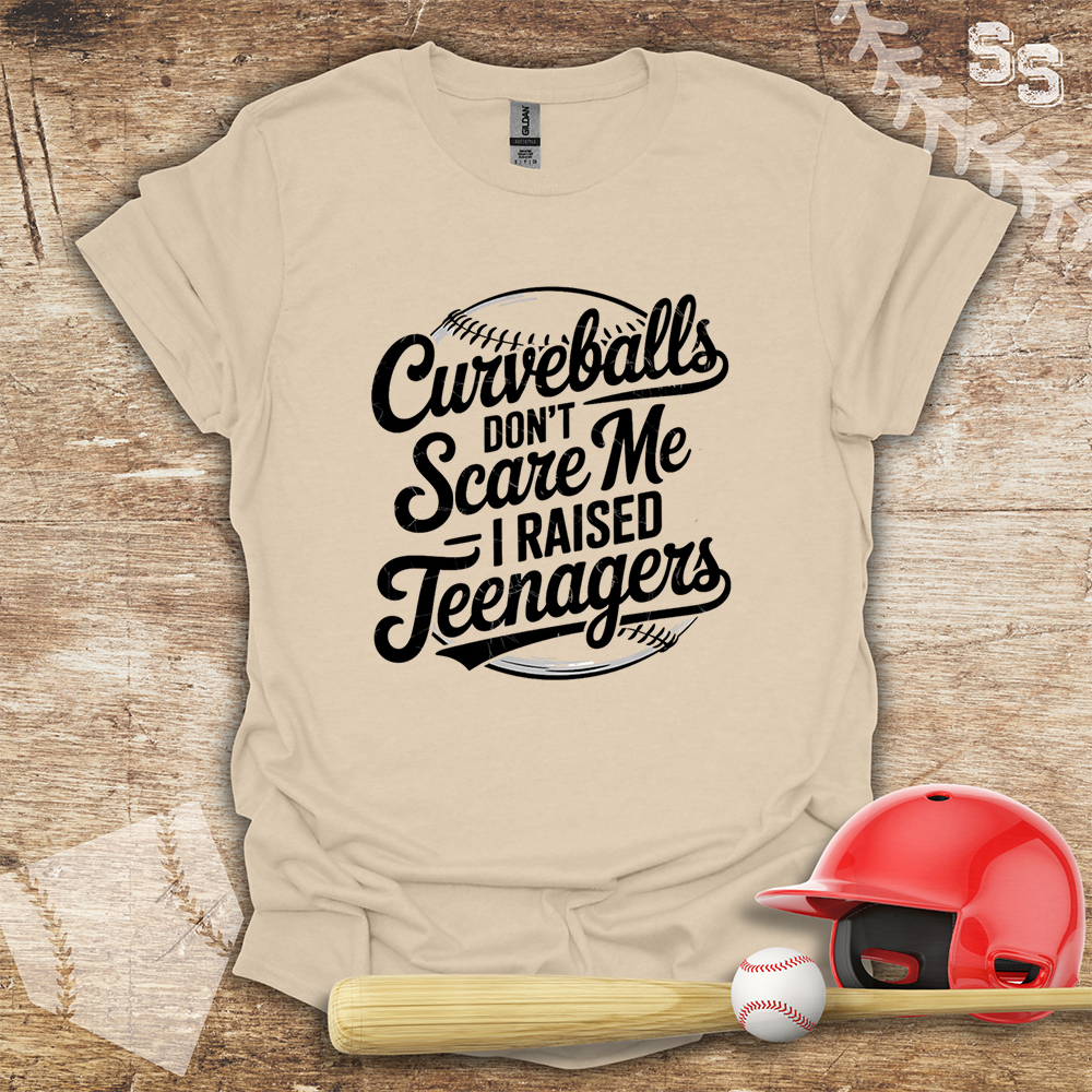 Curve Ball's Don't Scare Me I Raised Teenagers Large Ball