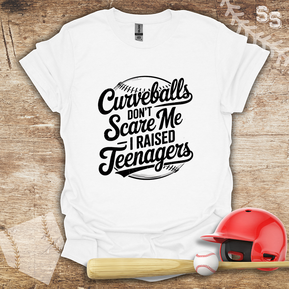 Curve Ball's Don't Scare Me I Raised Teenagers Large Ball