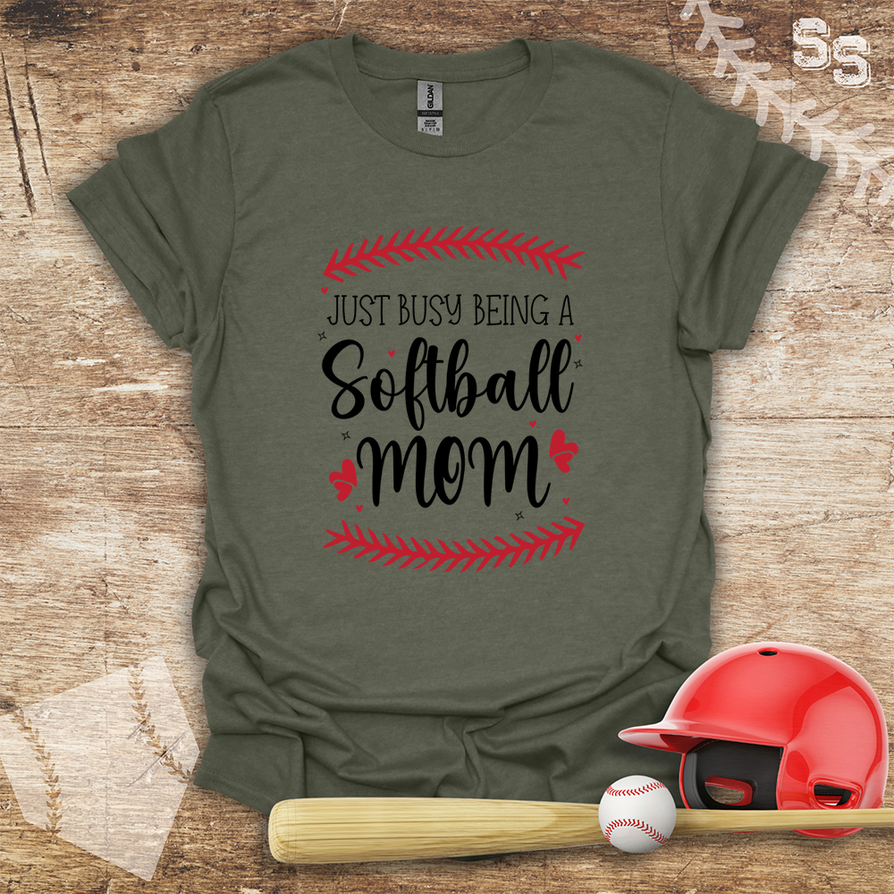 Softball Busy Mom