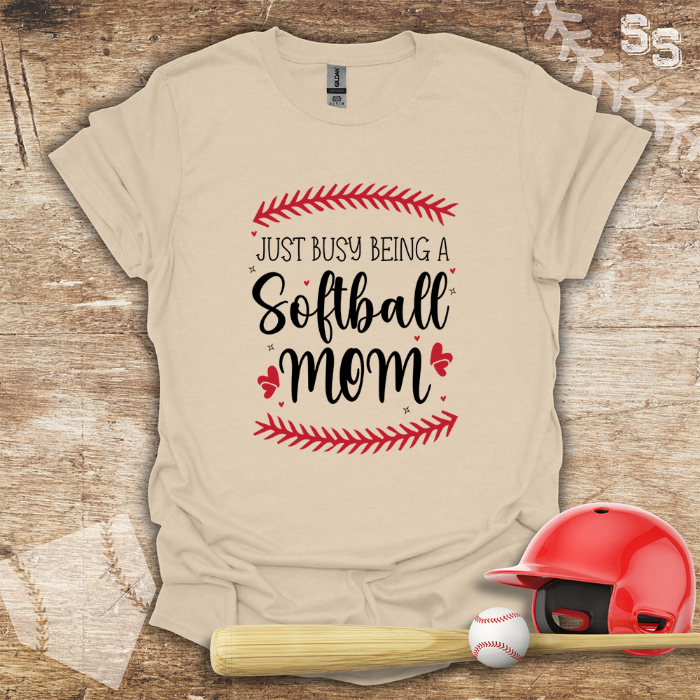 Softball Busy Mom