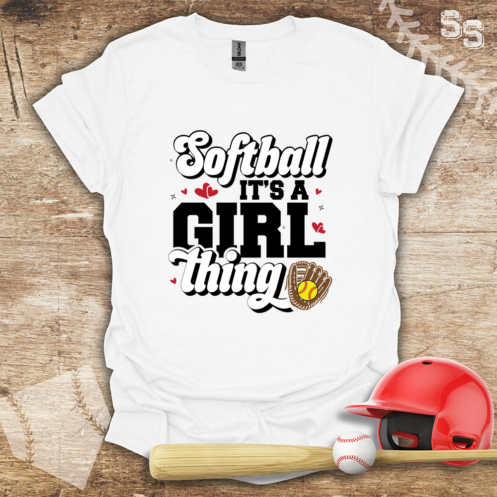 Softball It's A Girl Thing