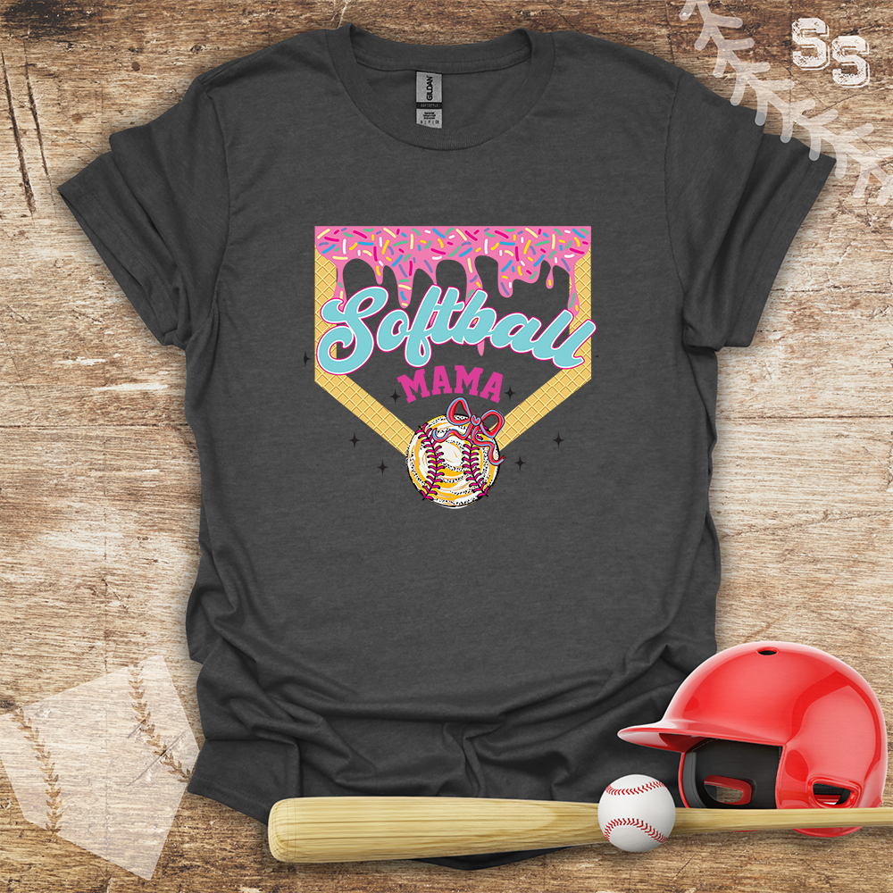 Softball Mama Waffle Ice Cream