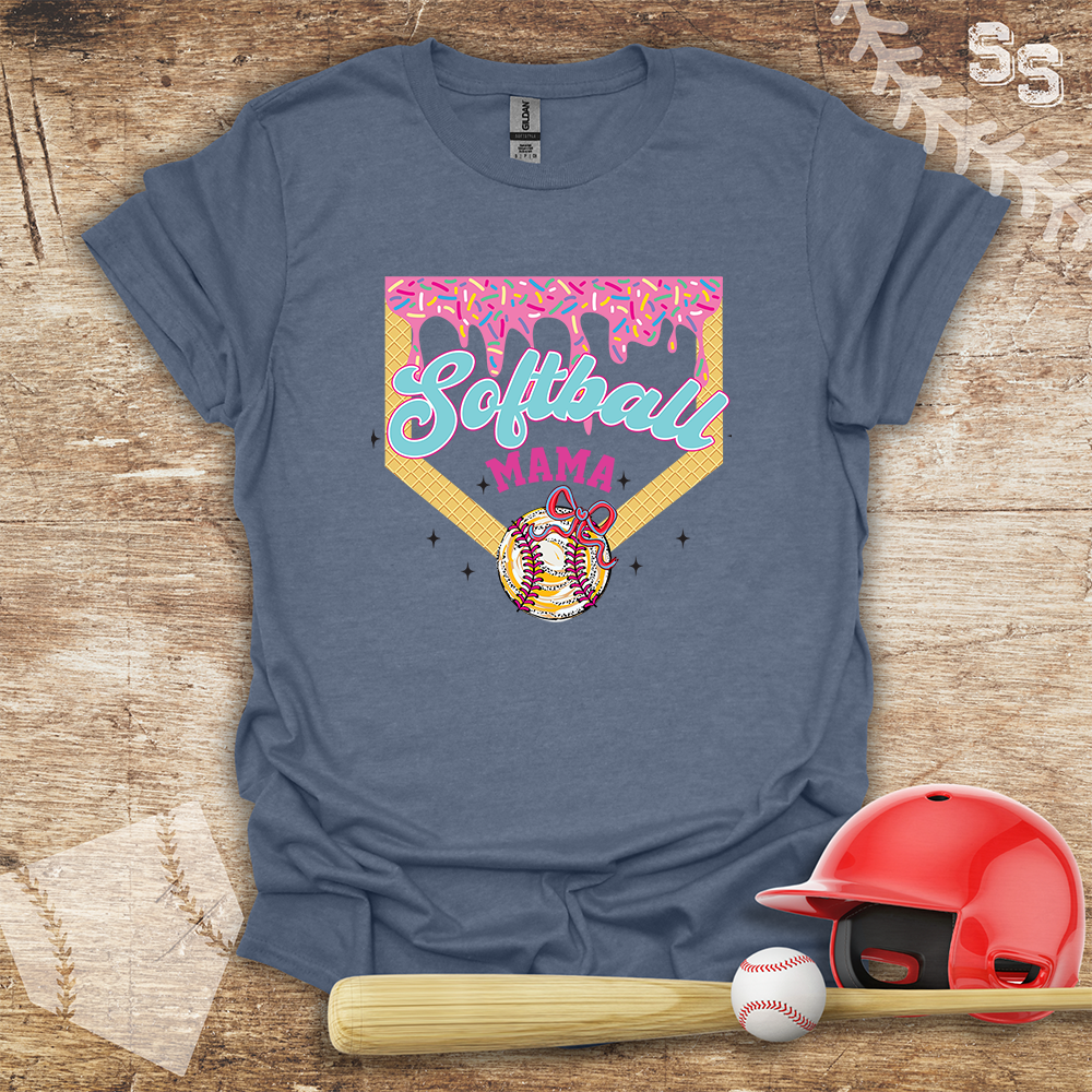 Softball Mama Waffle Ice Cream