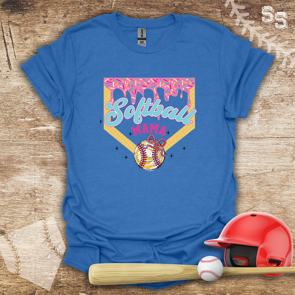Softball Mama Waffle Ice Cream