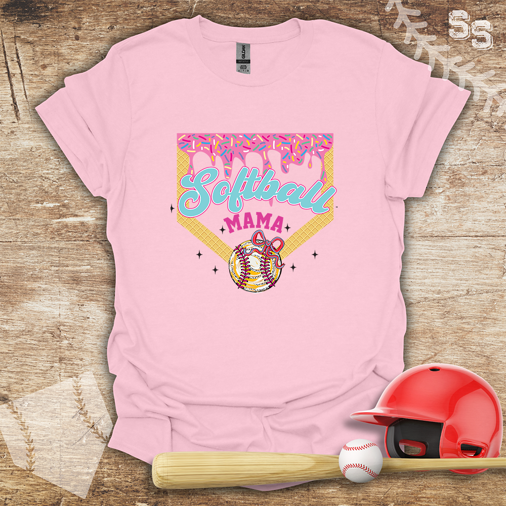 Softball Mama Waffle Ice Cream