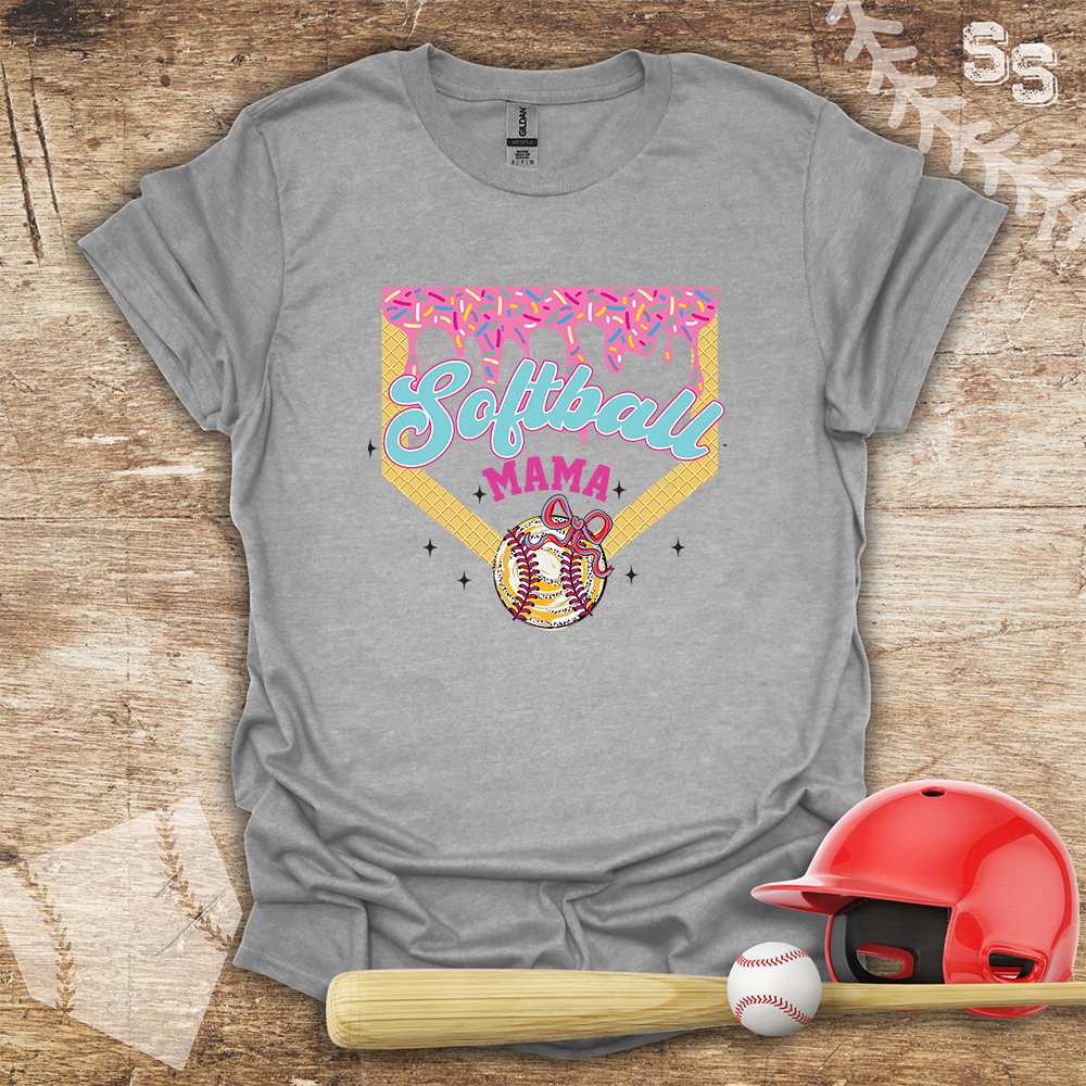 Softball Mama Waffle Ice Cream