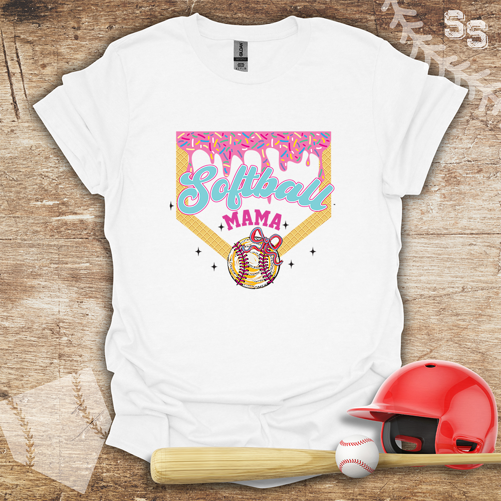 Softball Mama Waffle Ice Cream