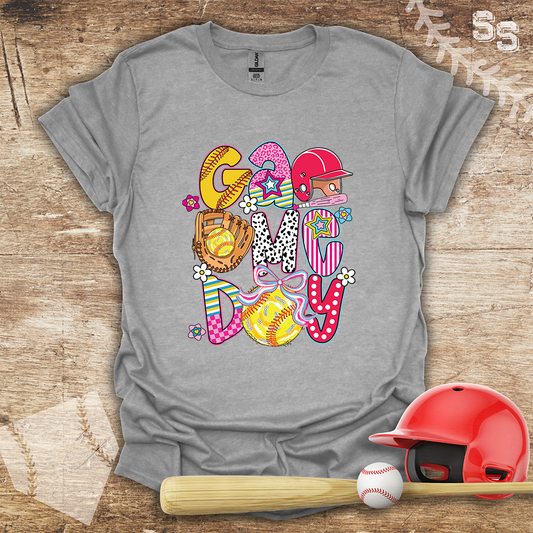 Softball Game Day Fun Letters