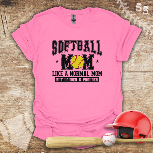 Softball Mom Loud Proud