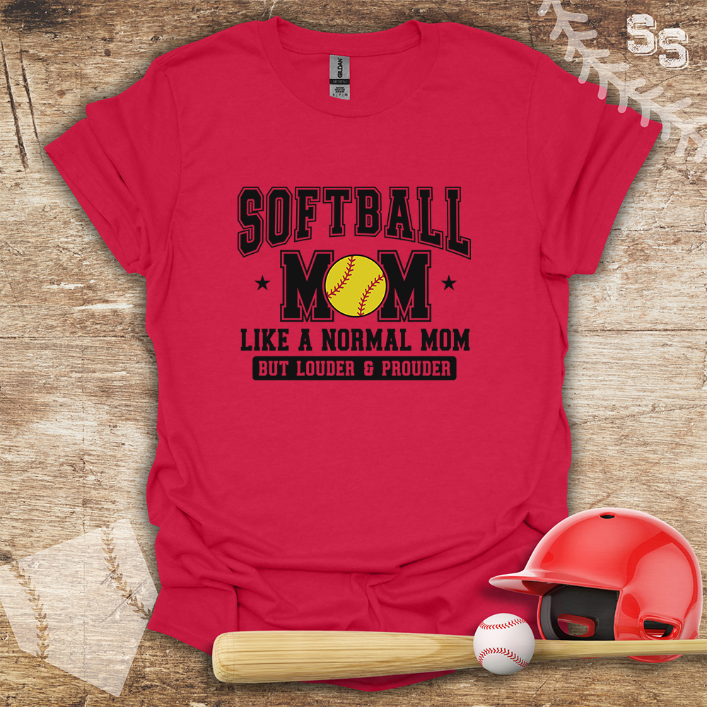Softball Mom Loud Proud
